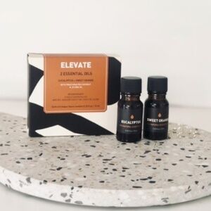 BRAND NEW Elevate Essential Oil Set Organic Eucalyptus and Sweet Orange